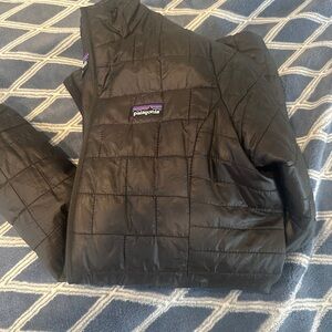 Patagonia Nano Puff Black Quilted Jacket